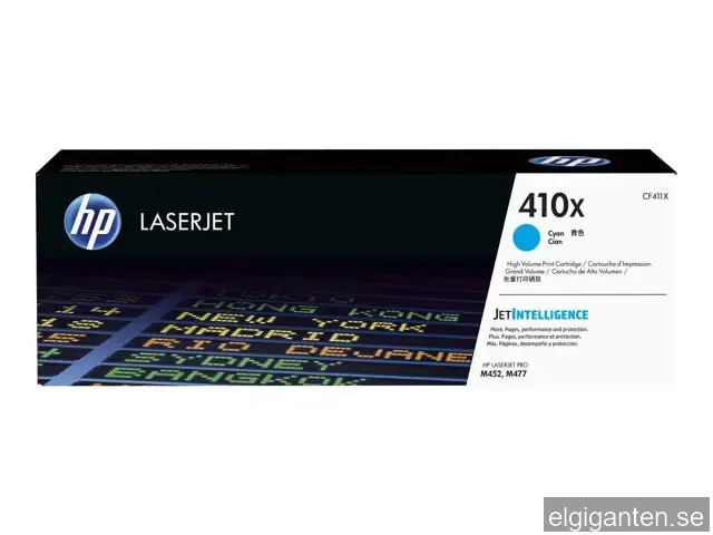 HP toner 410X High Yield Original LaserJet Cyan