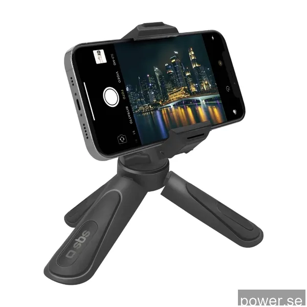 SBS Selfie Stativ Pro Fickstorlek, svart