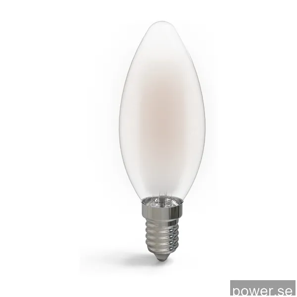Kulz KLE14C160F E14 2W 160LM LED-lampa, Frostat glas