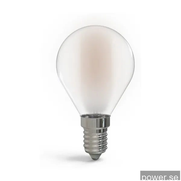 Kulz KLE14G450F E14 5W 450LM LED-lampa, Frostat glas