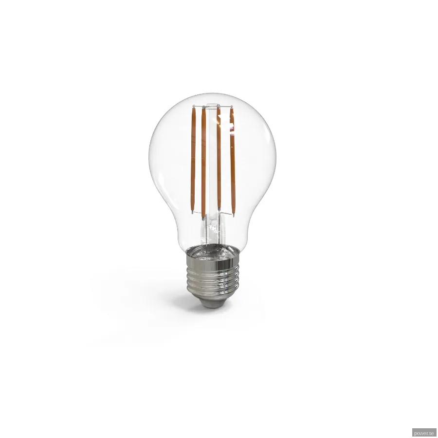 Kulz KLE27A300C E27 3W 300LM LED-lampa, klart glas