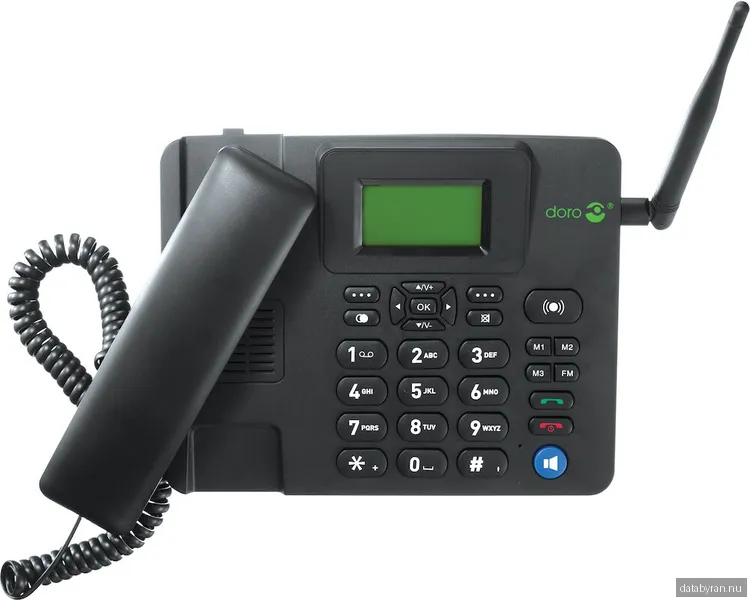 Doro Desk Phone 4100H, 4G fast mobiltelefon med SIM-kort