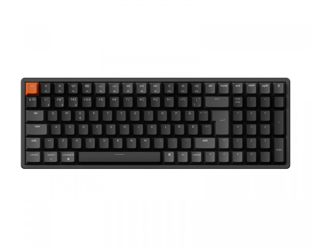 Keychron K4 V3 QMK RGB Hot Swap Aluminium Tangentbord [Keychron Super Red]