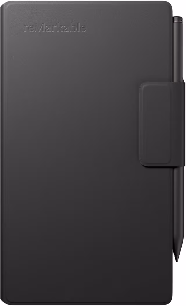 reMarkable Paper Pro Move Premium Leather Book Folio (svart)
