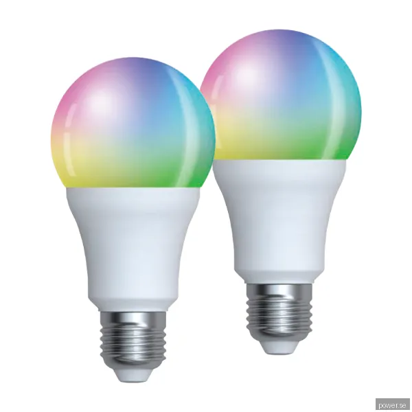 Conecto WRGB smart lampa A60 E27 806LM 2 st.