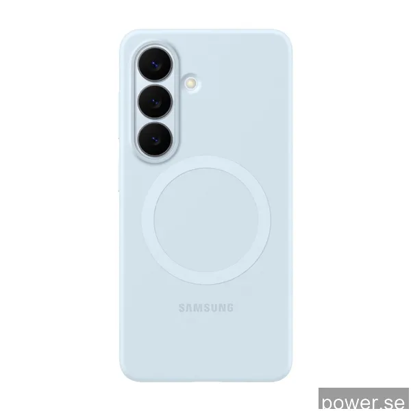 Samsung Galaxy S26 Magnet Silikonfodral (ljusblå)