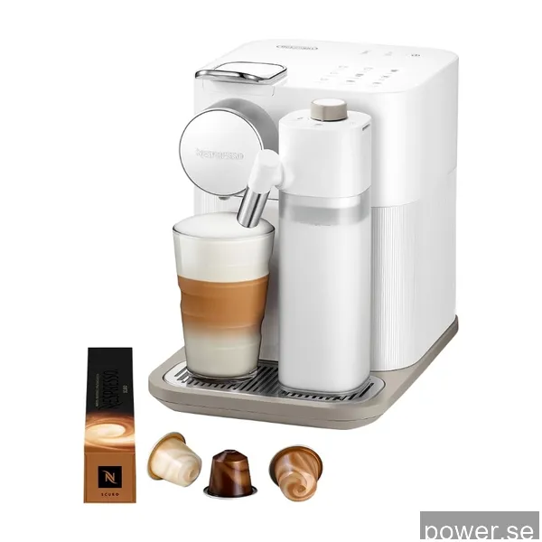 Nespresso Gran Lattissima 2.0 kapselmaskin By Delonghi, vit