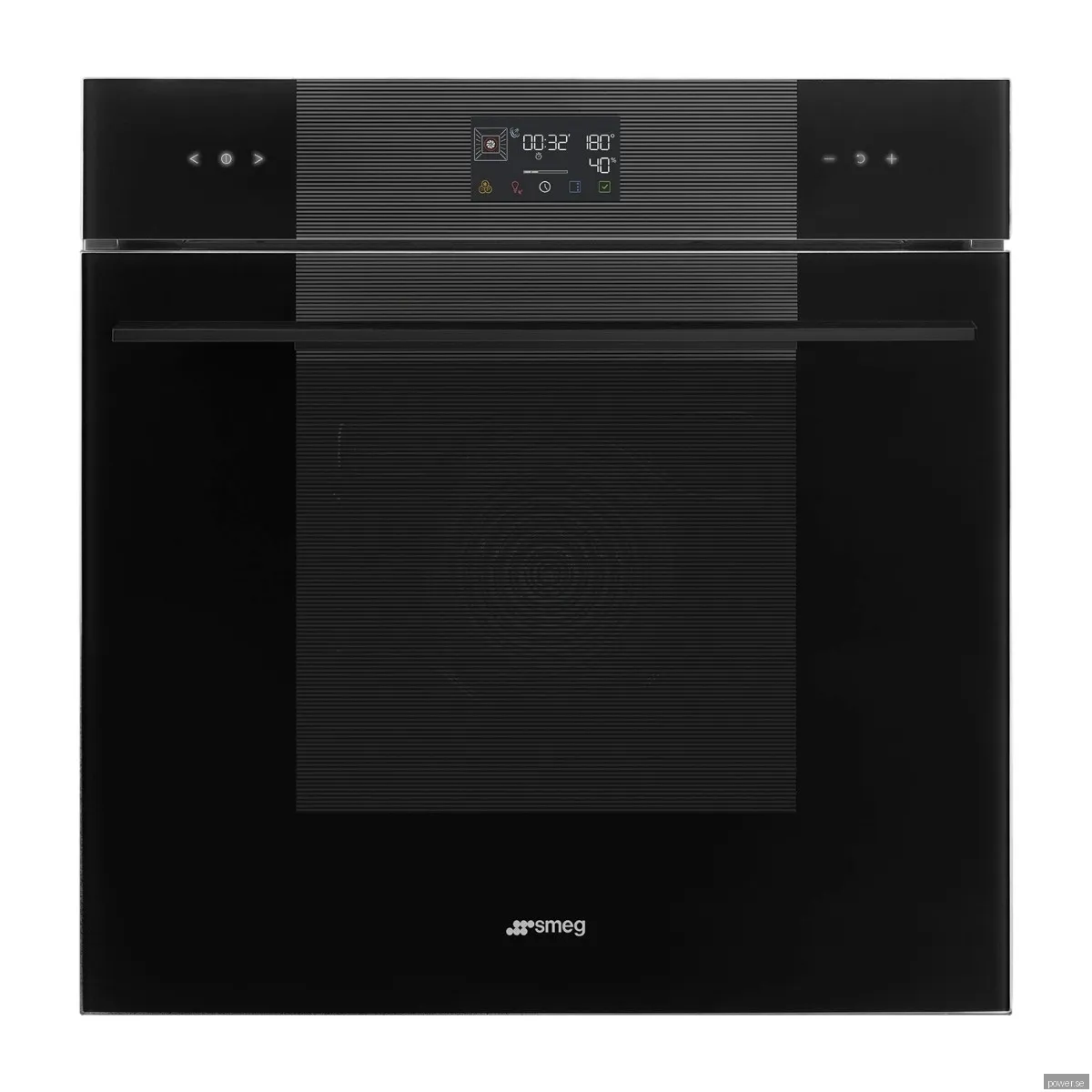 Smeg Serie Linea Inbyggnadsugn SOP6102S2PB3 (svart)