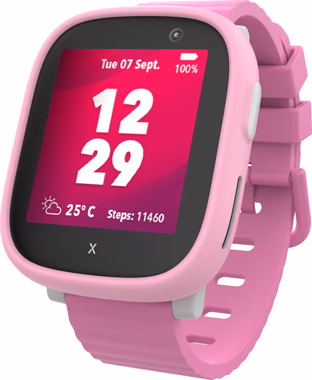 Xplora X6Play klocktelefon för barn (rosa)