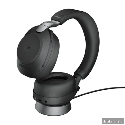Jabra Evolve2 85 Link380a UC Stereo Stand Black