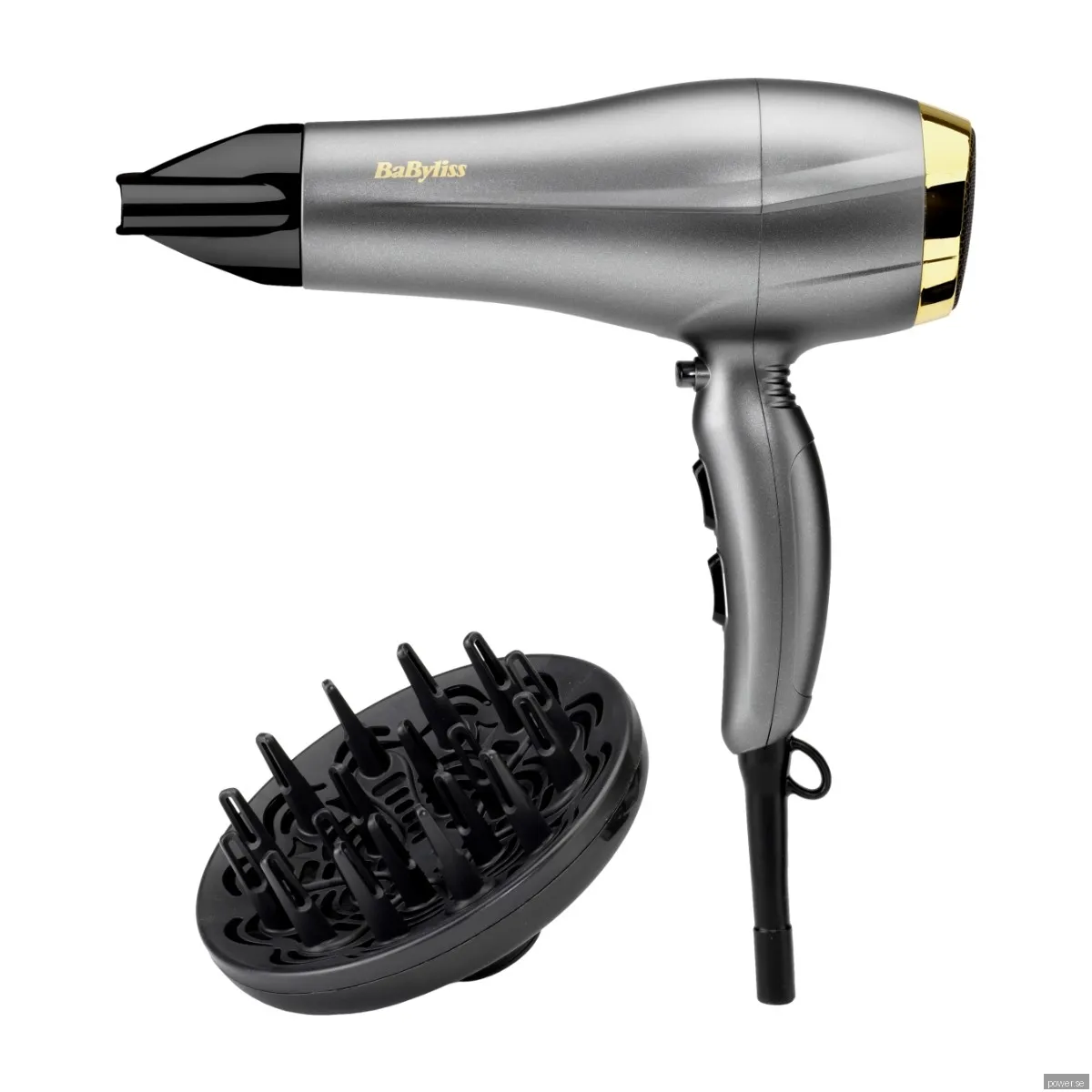 Babyliss Titanium, gold hårfön