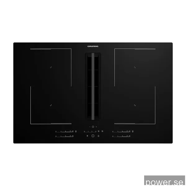 Grundig Gieh 834481 P induktionshäll med inbyggd fläkt