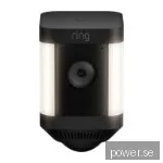 Ring spotlight Cam Plus battery övervakningskamera, svart
