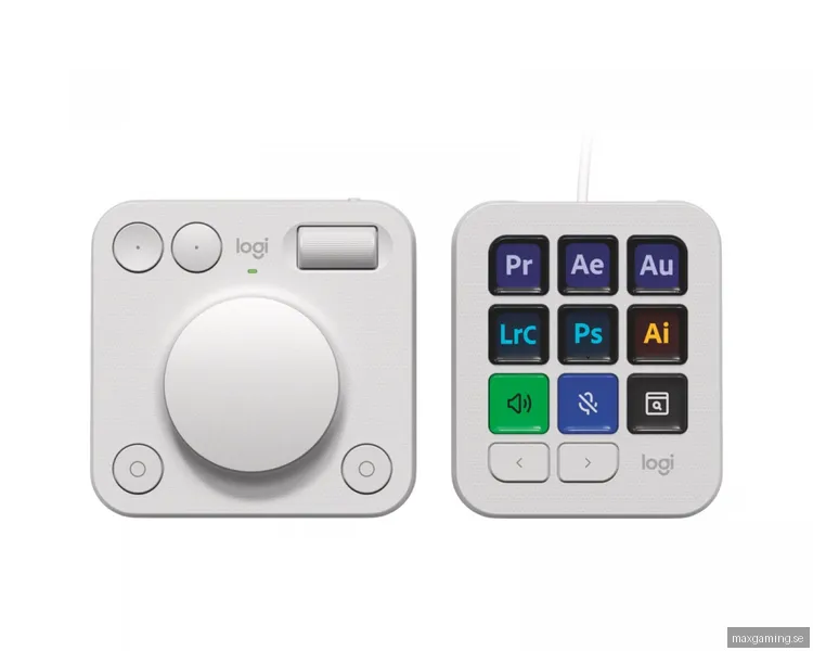 Logitech MX Creative Console - Pale Grey