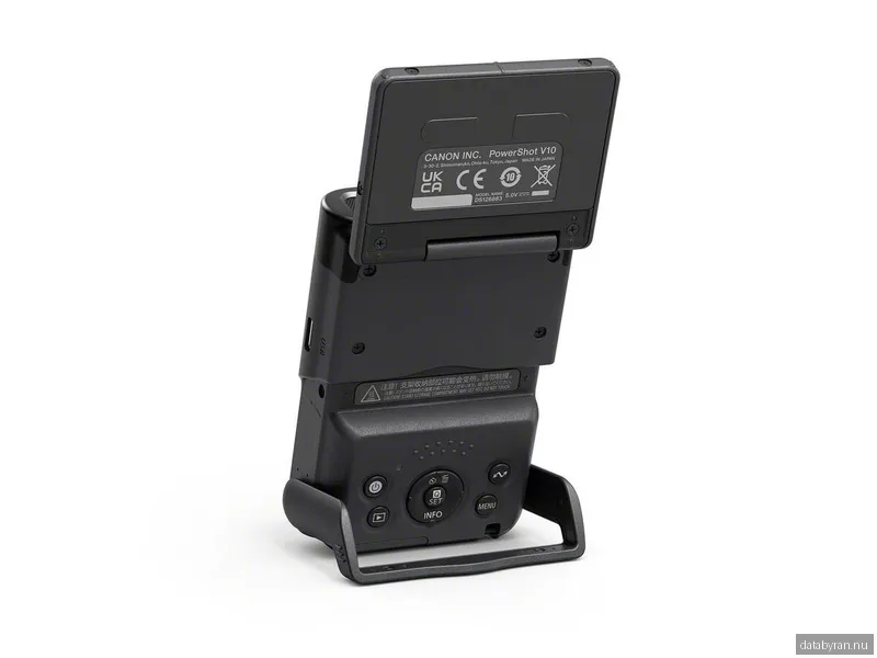 Canon Powershot V10 Vlog kamera, svart