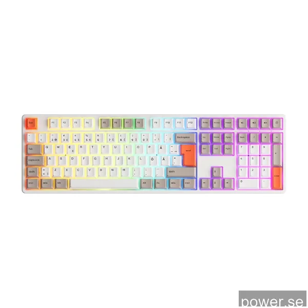 Akkogear 5108B Plus Steam En CS Jelly pink gamingtangentbord