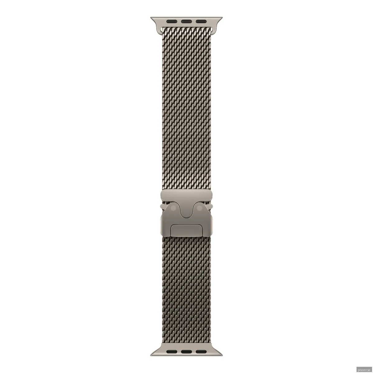 Apple 49mm Natural Titanium Milanese Loop - Large