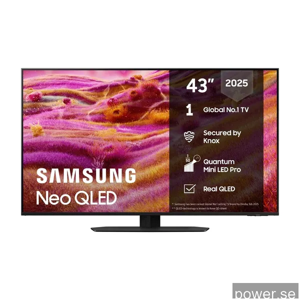 Samsung 43" QN90F Neo QLED 4K Mini LED Smart TV (2025)
