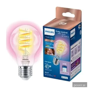 Philips RGB Filament smart lampa 6.3W A60 E27