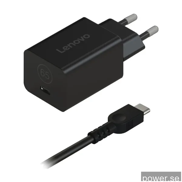 Lenovo Nano power adapter - GaN - 24 pin USB-C - 65 Watt