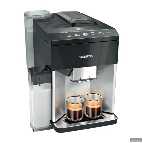 Siemens TQ515R03 kaffemaskin, rostfritt stål