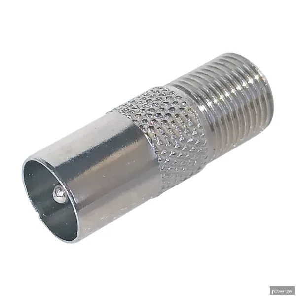 Deltaco F-hona/IEC-hane adapter
