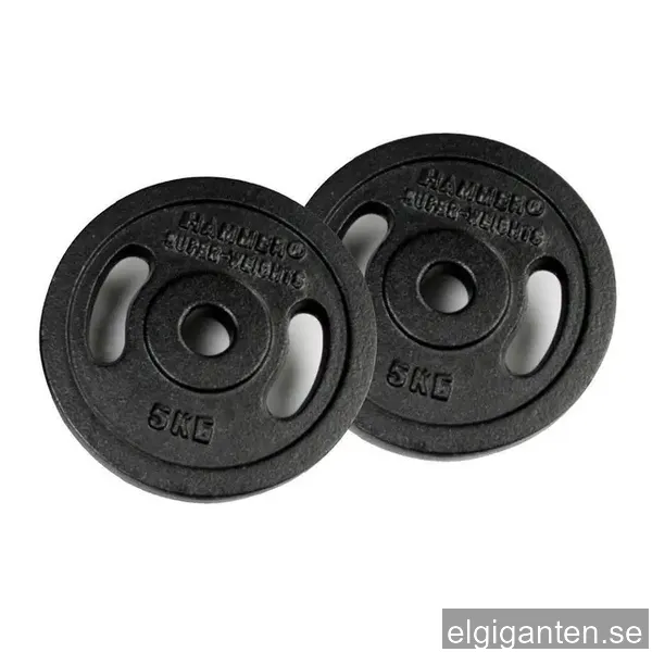 Hammer Sport Weight Discs, Viktskiva Järn 2 x 5 kg