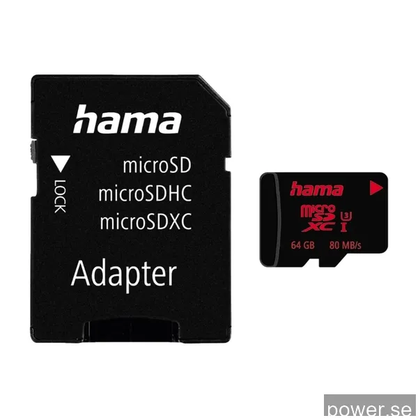 Hama MicroSDXC 64 GB C3 UHS-I 100 mb/s