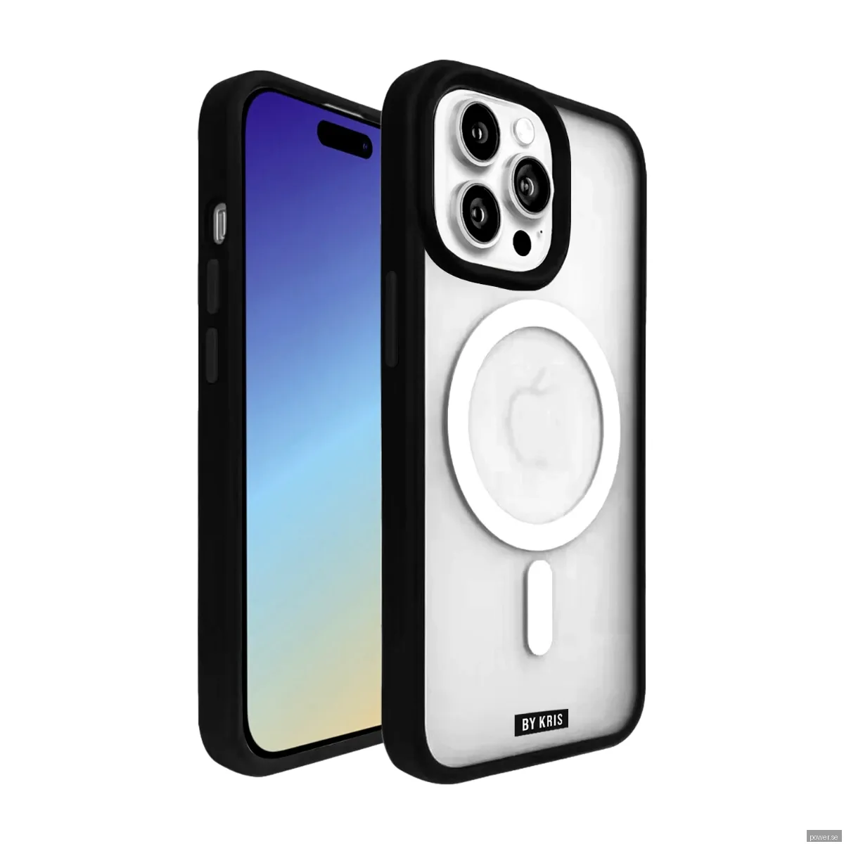 By Kris iPhone 15 Pro skal MagSafe, svart