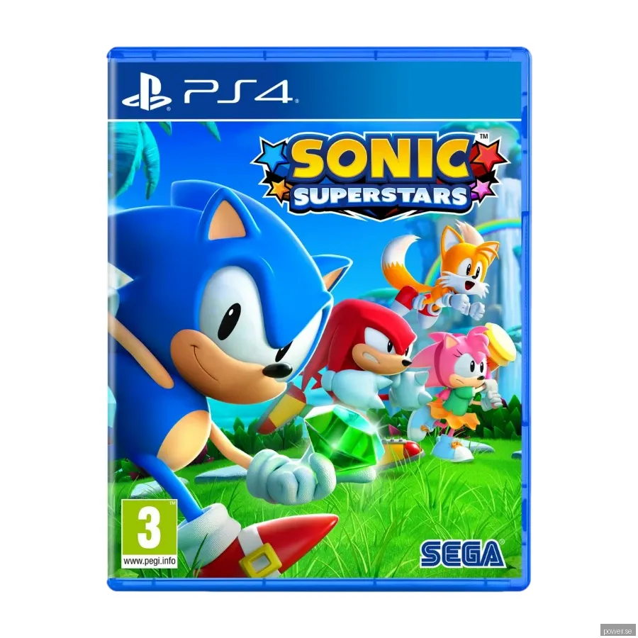 Sonic Superstars - Sony PlayStation 4 - Plattformsspelare