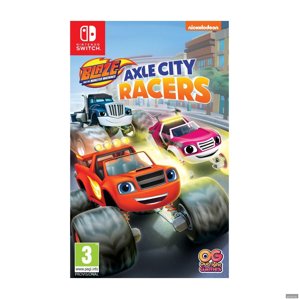 Bandai Namco Blaze And The Monster Machines: Axle City racers