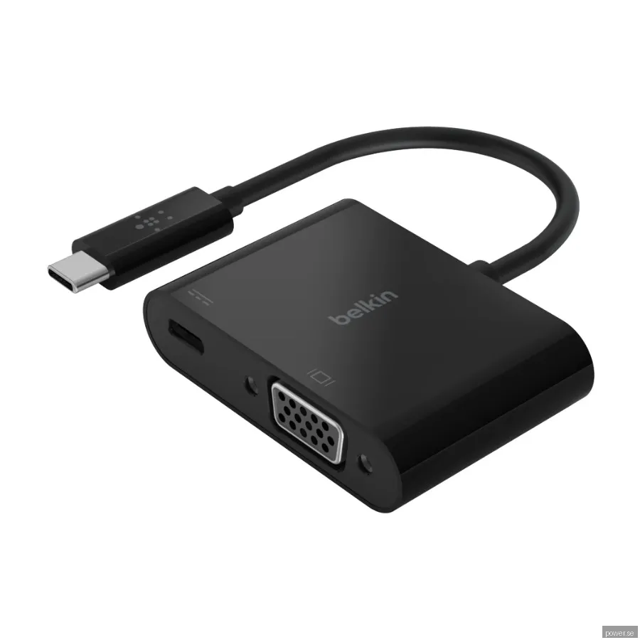 Belkin 60W PD USB-C till VGA USB-adapter