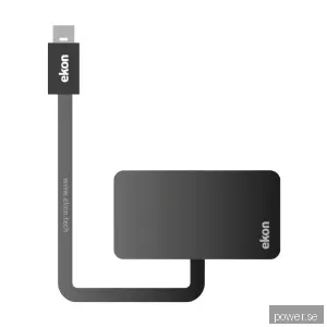 Ekon 3 i 1 multiporthubb med USB-C, USB-B och HDMI