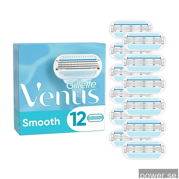 Gillette Venus Smooth blad 12-pack