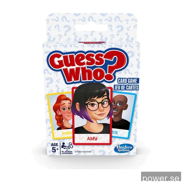 Hasbro Klassiskt Kortspel - Vem där?