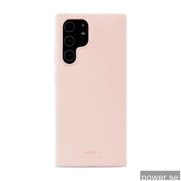 HoldIt mobilskal silikon Galaxy S22 Ultra - Blush, pink