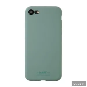 HoldIt mobilskal silikon iPhone 8/7/SE 2020 - mossgrön