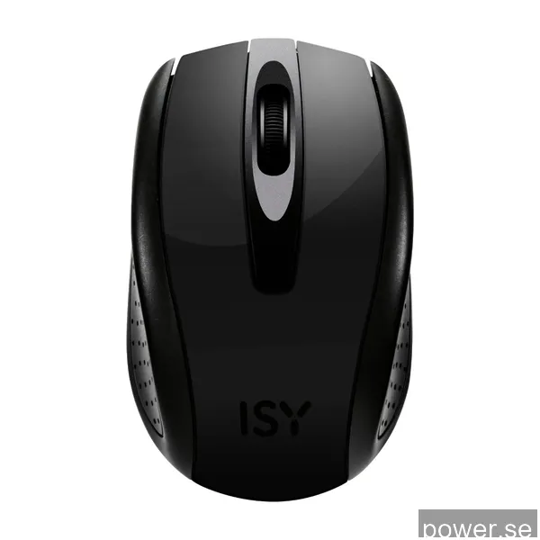 ISY Iwm-2001-Bk trådlös Optisk mus med Nano Mottagare, svart
