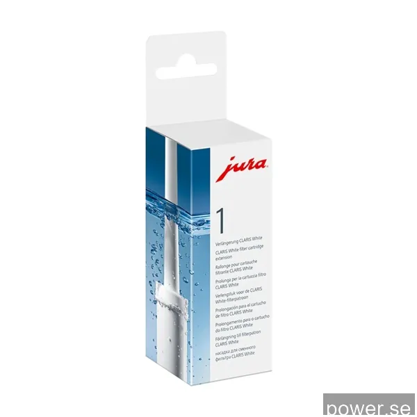 JURA 67878 Claris, white Förlängning till filterpatron