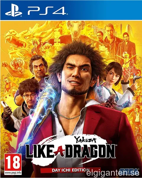 Yakuza: Like a Dragon - Day One Edition (PS4)