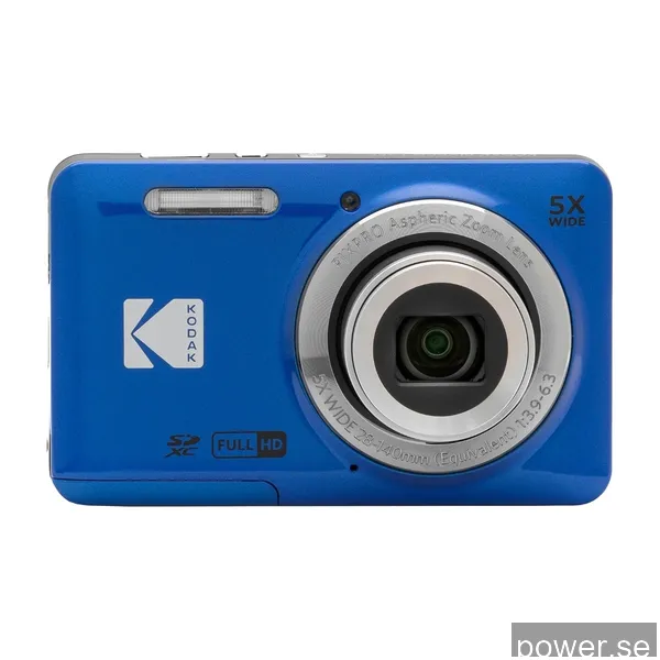 Kodak Pixpro FZ55 digitalkamera med 16 MP, blå