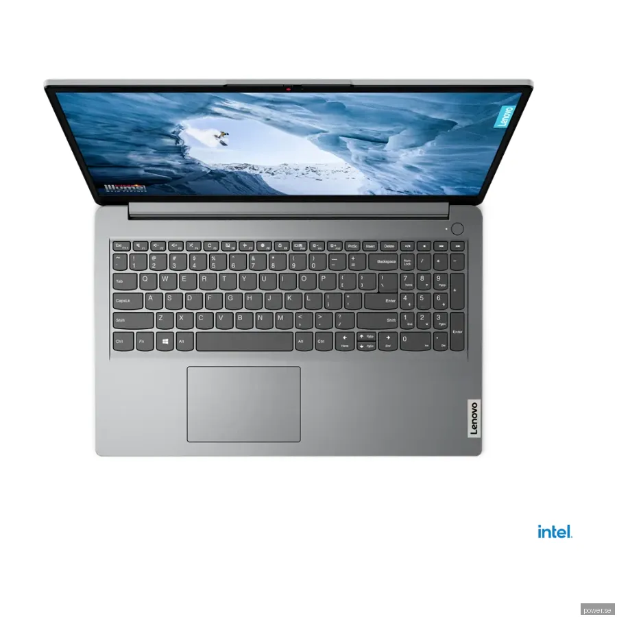 Lenovo IdeaPad 1 15.6" bärbar dator med Intel Celeron N4020 Processor, Intel UHD-Grafik, 4GB Ram och 128 GB SSD