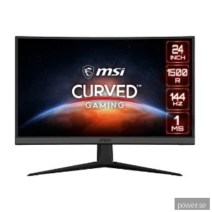 MSI Optix G24C6 24" FHD Va Välvd Gamingmonitor med Wide Color Gamut och AMD Free-Sync premiumteknik