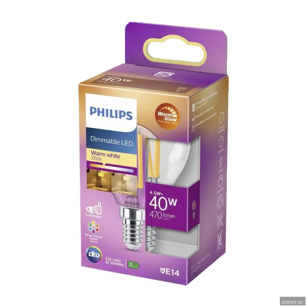 Philips LED Classic 40W P45 E14