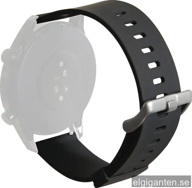 Puro Universal klockarmband i silikon 22mm (svart)