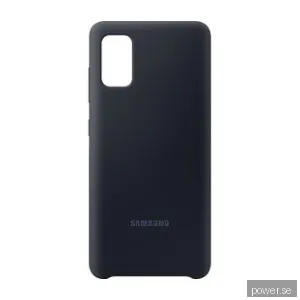 Samsung silikon mobilskal Galaxy A41, svart
