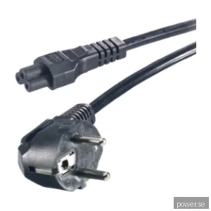 Vivanco Nätström 3POL IEC320 1.8M Jord, svart