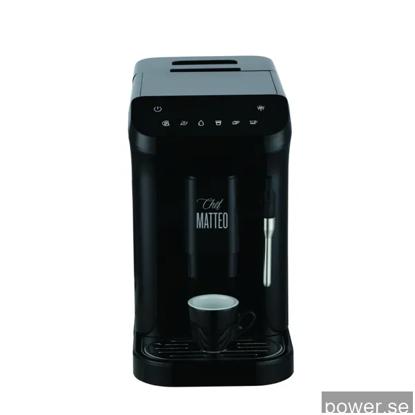 Chef Matteo Keopi kaffemaskin