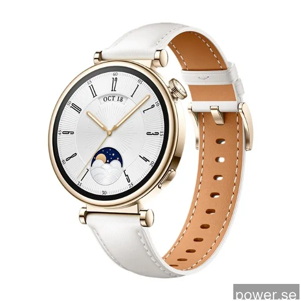 HUAWEI WATCH GT 4 41 mm smartwatch, vit