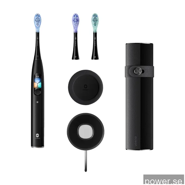 Oclean X Ultra Set eltandborste, svart